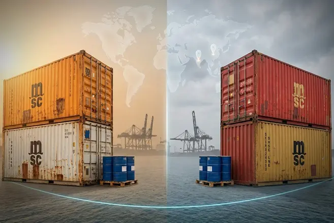 India vs China Chemical Sourcing: Cost, Lead Time, and Risk Comparison (2027 Update)