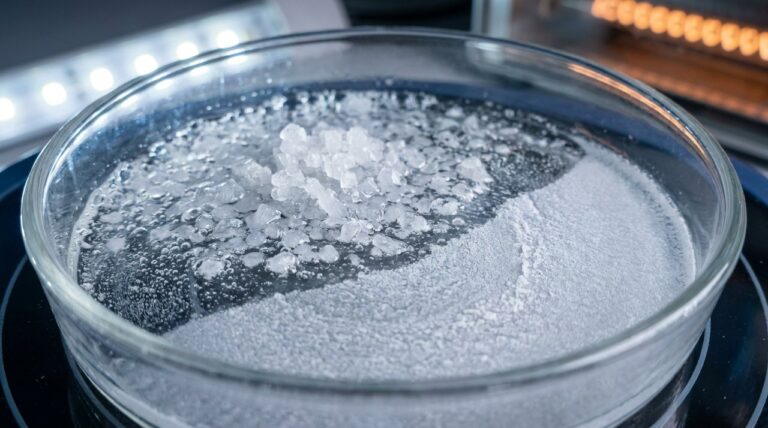 How Does Ammonium Bifluoride Function as an Etching Agent?