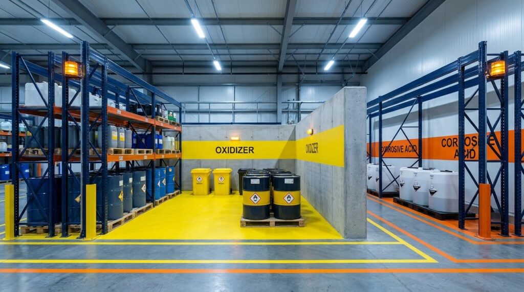 Industrial Chemical Safety: GHS, SDS, HazCom for Buyers