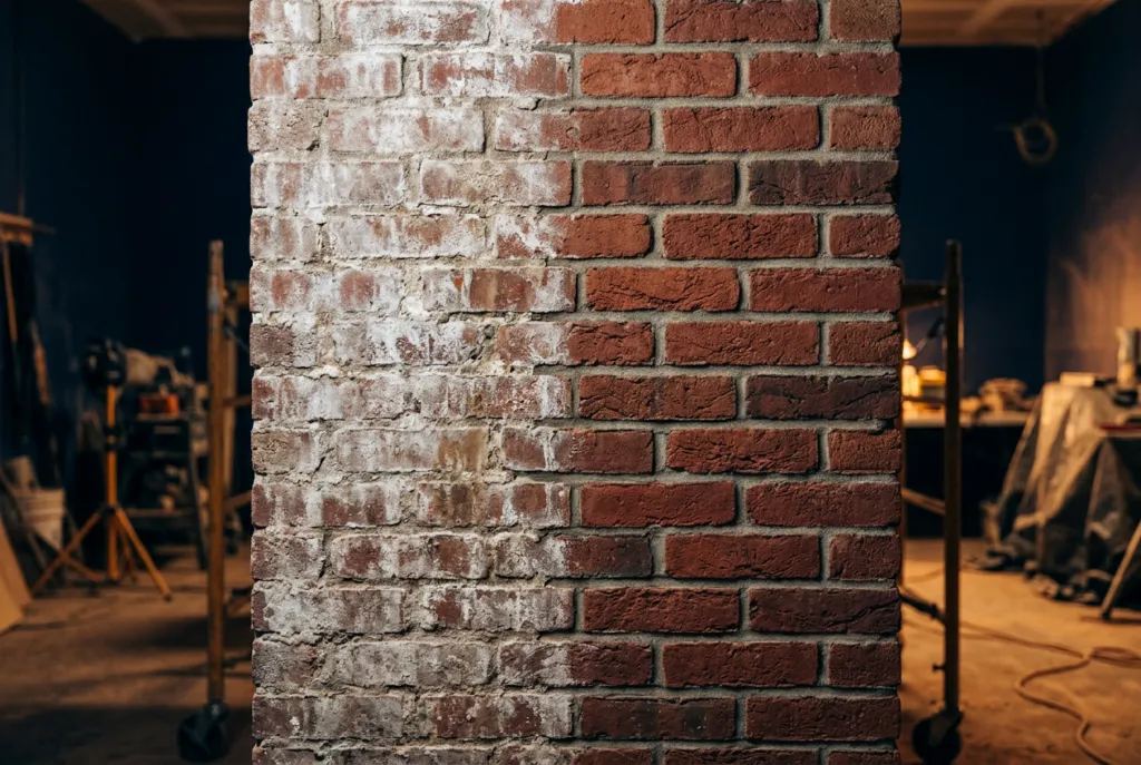 Removing Efflorescence, Mortar Haze, and Concrete Stains with Ammonium Bifluoride
