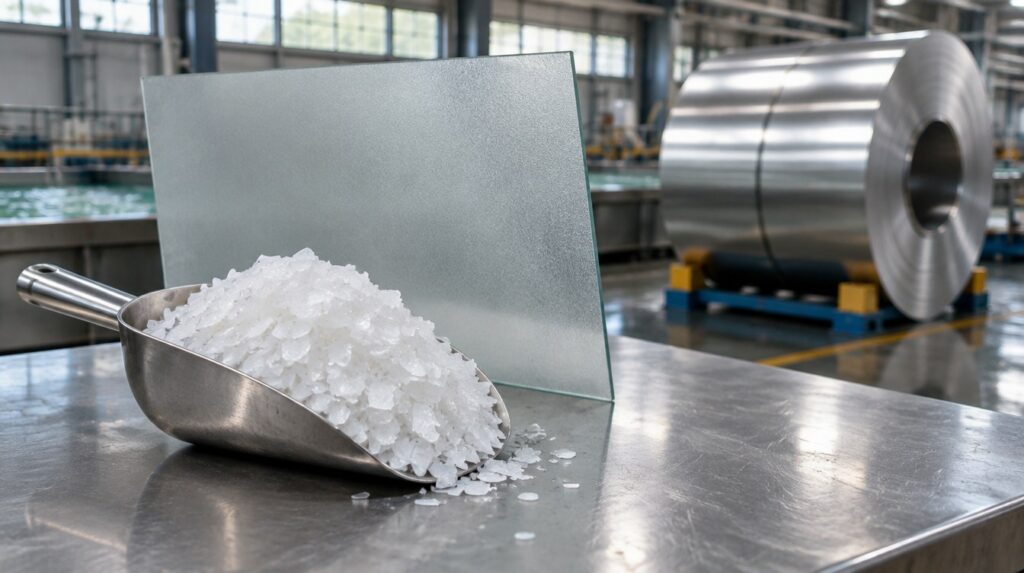 Ammonium bifluoride uses: the dose decides whether it cleans, etches or damages