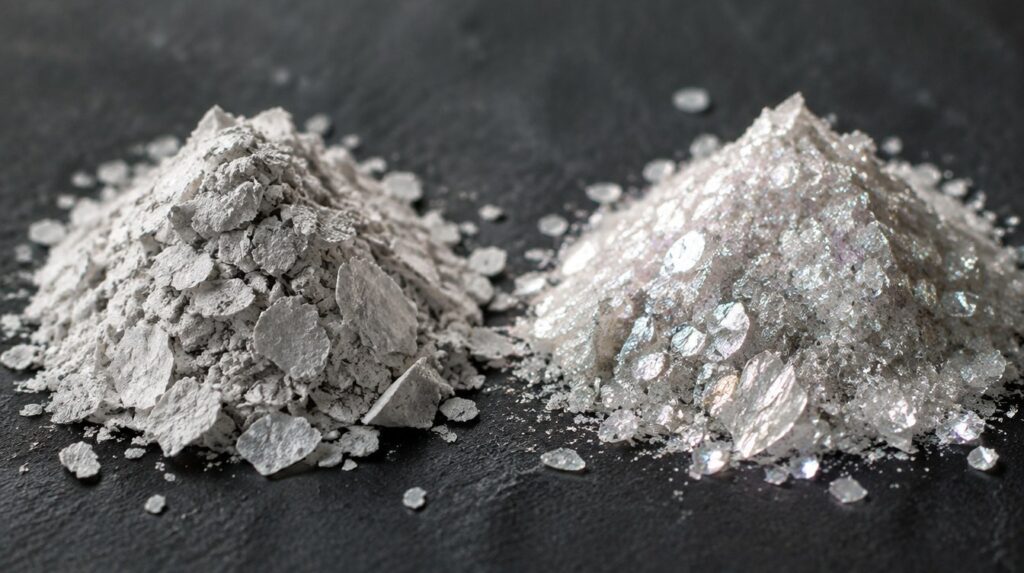 FD&C lakes vs mica, and why a CAS-only mica order can arrive as joint-compound filler