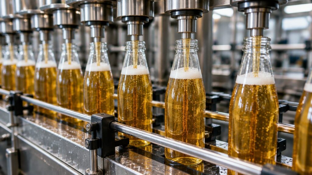 Silicone antifoam in beverage and food applications: the food sets the limit, not the drum