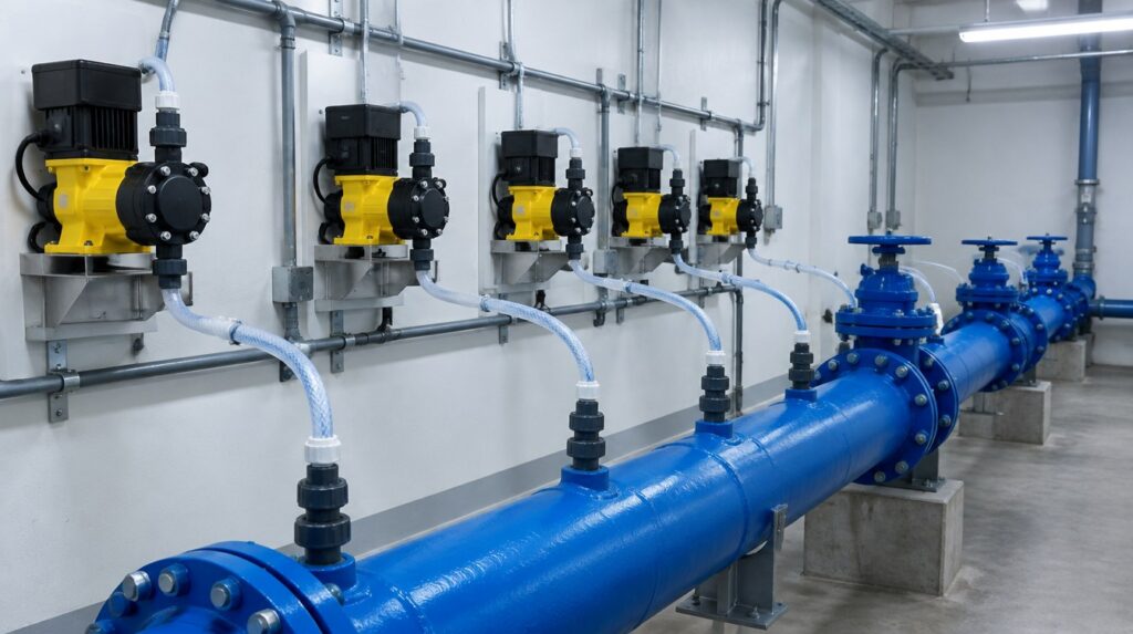 Water treatment chemicals by job: buy against what they leave in the water